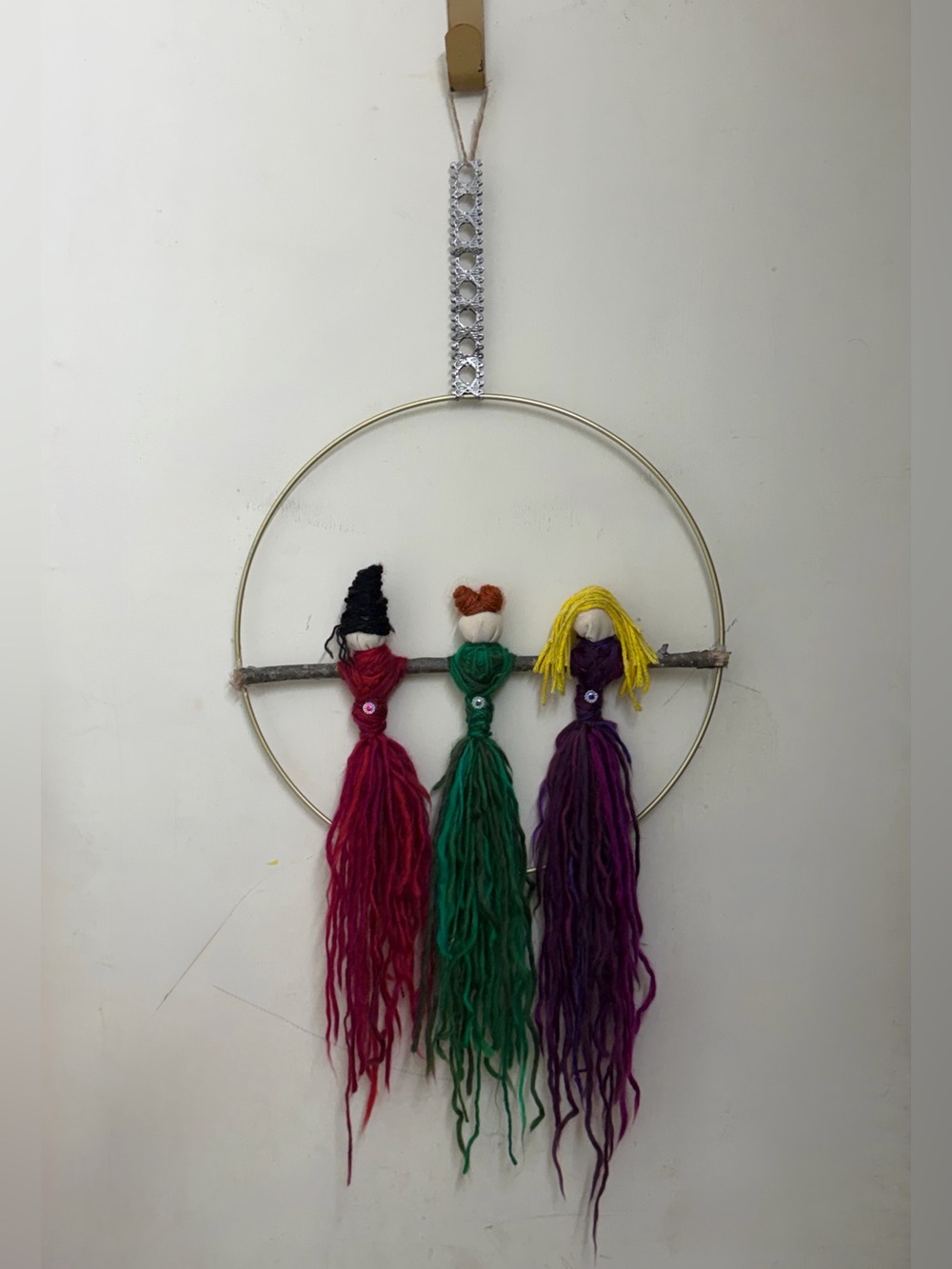 Handmade Hocus Pocus Sanderson Sisters Wreath
